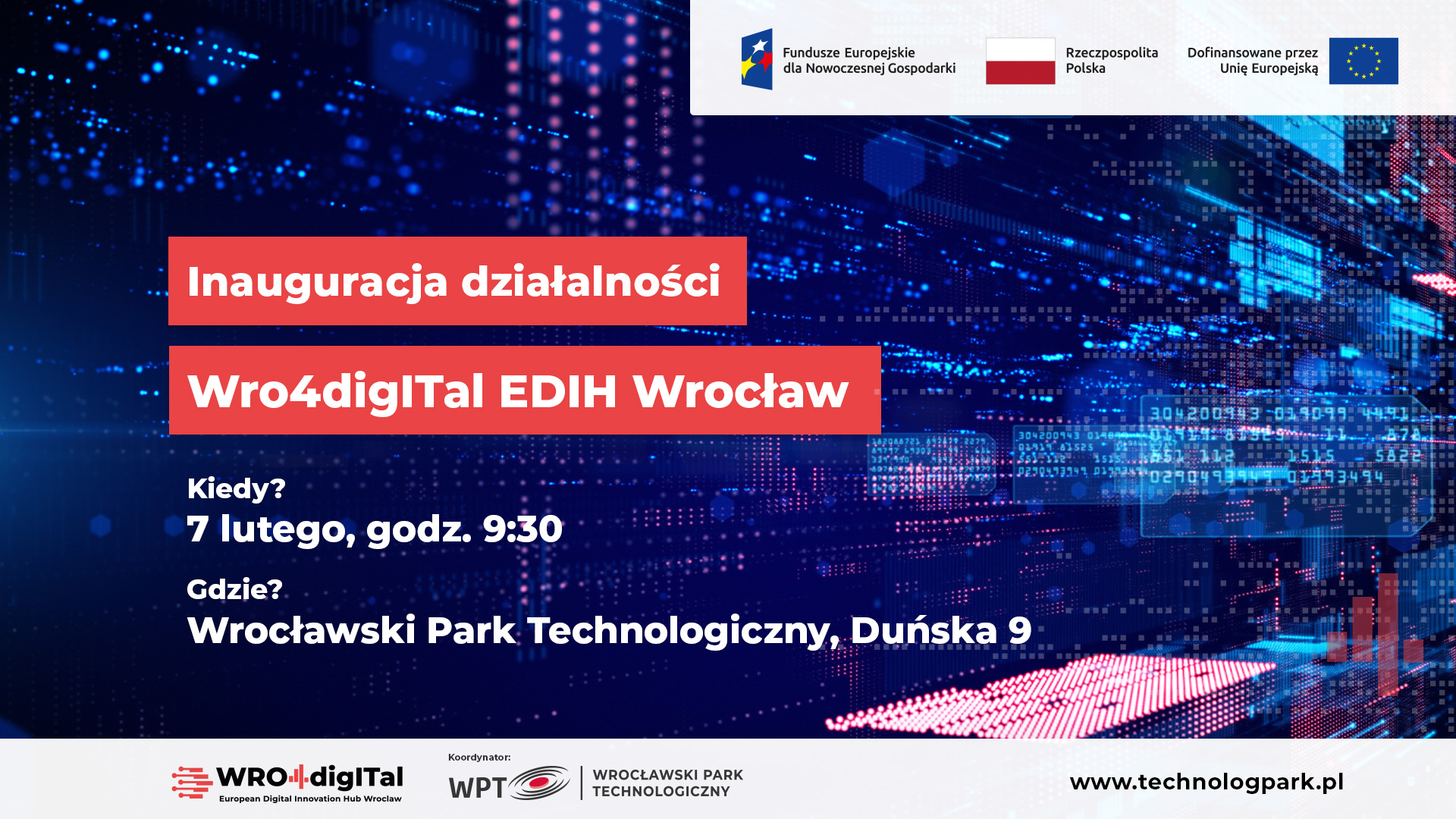 Zapraszamy na konferencję inaugurującą działalność WRO4digITal EDIH Wrocław!